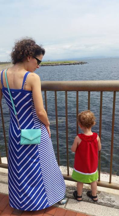 Madeline and me by the bay_August 2015