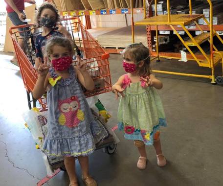 Our COVID trip to Home Depot